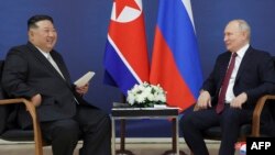 Kuzey Kore lideri Kim Jong Un dün Rusya Cumhurbaşkanı Vladimir Putin’le Rusya'da biraraya geldi